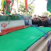 پیکر پاک شهید امنیت در خلخال تشییع شد