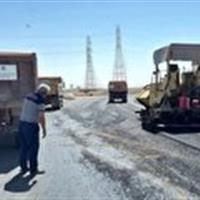 اجرای ۱۴ هزار مترمربع آسفالت در میدان تازه تاسیس