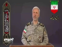 پیام تشکر فرمانده کل ارتش از ملت قهرمان و رزمندگان نیروهای مسلح