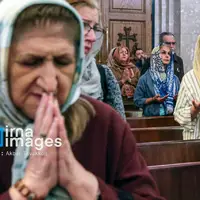 عکس/ ​​​​​​​تجمع مسیحیان در حمایت از نیروهای مسلح ایران