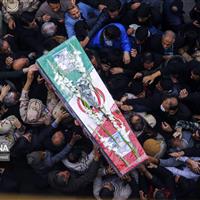 پیکر مطهر سرباز شهید وطن در ابهر تشییع شد