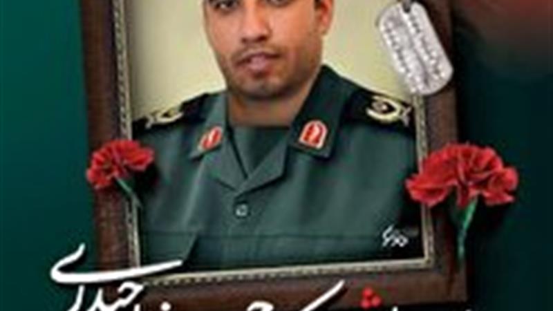 برگزاری مراسم وداع و تشییع پیکر شهید سردار حمیدرضا حیدری در زنجان