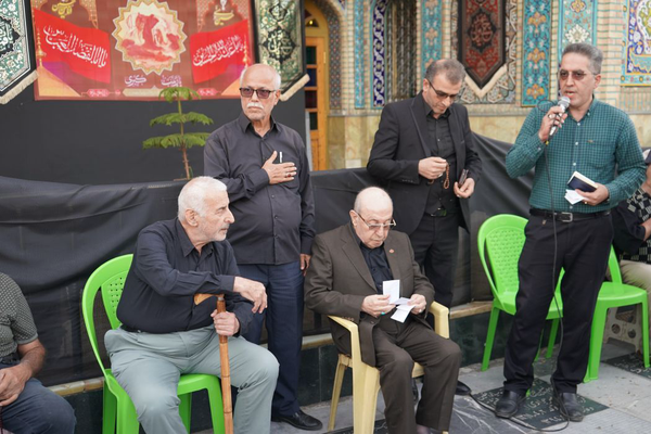 «علم عشق» در حرم سید جلالالدین اشرف برافراشته شد