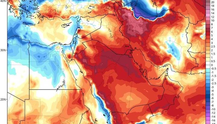 رگبار و رعد و برق در استانهای مرکزی کشور