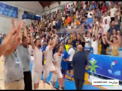 بالابردن جام قهرمانی توسط تیم ملی فوتسال ناشنوایان