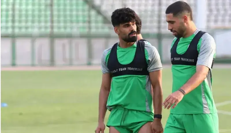 گلزن ذوبآهن با پیراهن سبز برگشت