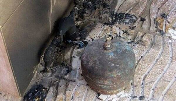 انفجار کپسول گاز ٨ مصدوم برجای گذاشت