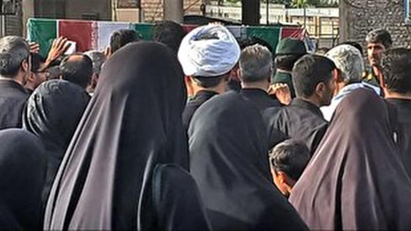 تشییع و تدفین پیکر شهید مجید پرتویان در قم