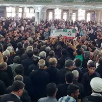 تشییع پیکر پزشک شهید تجاوز نظامی رژیم اسراییل به ایران در شهرکرد آغاز شد