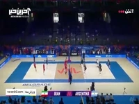 خلاصه بازی والیبال ایران و آرژانتین 