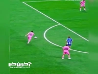 کاشته دیدنی لیونل مسی به پورتو در جام جهانی باشگاه‌ها از نمایی متفاوت