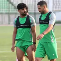 گلزن ذوب‌آهن با پیراهن سبز برگشت