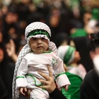 همایش شیرخوارگان حسینی در حرم حضرت معصومه(س) برگزار شد