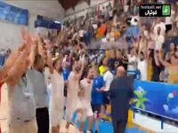 شادی ملی پوشان ایران پس از قهرمانی در جام جهانی فوتسال ناشنوایان