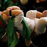 برگزاری همایش شیرخوارگان حسینی در  استان سمنان