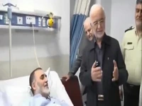 عیادت وزیر کشور از مجروحان تهاجم اسرائیل