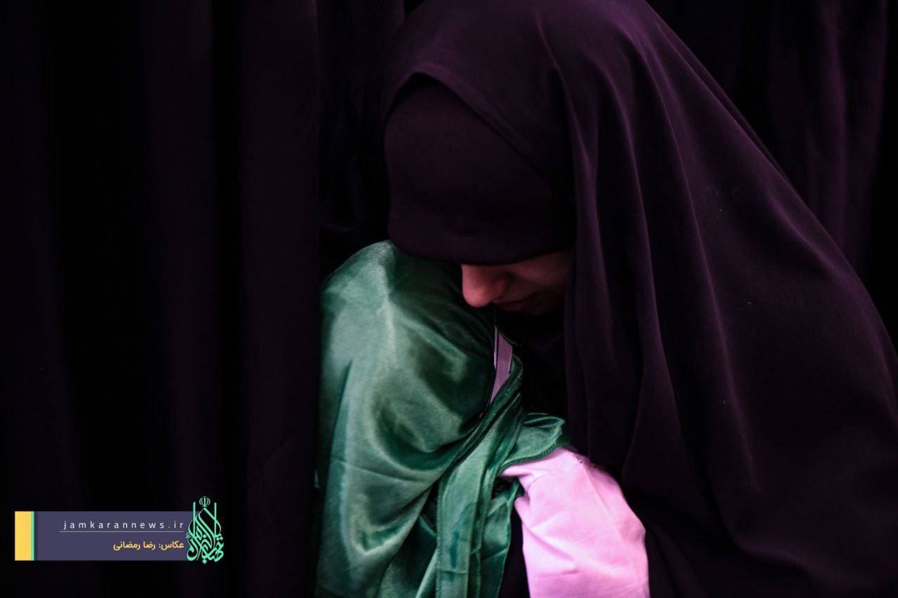 عکس/ قاب‌هایی از مراسم شیرخوارگان حسینی در مسجد جمکران