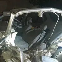 برخورد ۲ دستگاه خودرو سه فوتی و پنج مصدوم برجای گذاشت