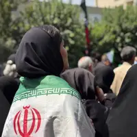 عکس/ ای پرچمت ما را کفن...
