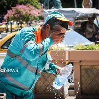 گرمای شدید در راه مشهد