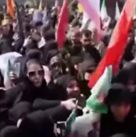 پوشش زنده شبکه الحدث عربستان از مراسم تشییع شهدا