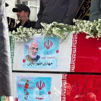 عکس/ تابوت‌های شهدای هسته‌ای در مراسم تشییع پیکر شهدای اقتدار ایران