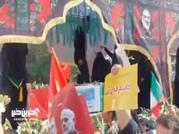 تشییع بانوان شهید در حمله رژیم صهیونیستی به ایران