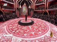 نوحه‌خوانی دلنشین مداح نوجوان در دومین شب محرم حسینیه معلی