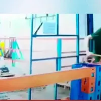 کارگر حواس‌پرت به درون چاه آسانسور سقوط کرد!