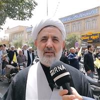 نماینده مردم قم: ایران متحد، دو قدرت هسته‌ای و نظامی جهان را به زانو درآورد
