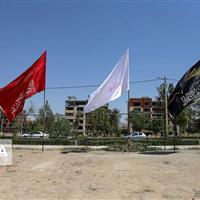 شهر زنجان با الگوی متفاوت در ایام محرم امسال آذین بندی شد