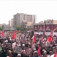 پوشش مراسم تشییع شهدای اقتدار در شبکه‌های بین‌المللی