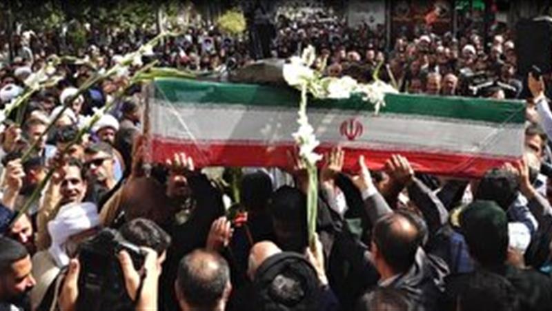 مراسم تشییع پیکر پاک پاسدار شهید رضا بسطامی
