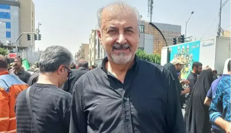 حضور مدیرعامل پرسپولیس در مراسم تشییع شهدا