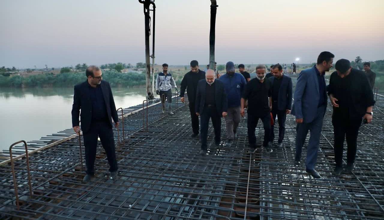 استاندار خوزستان: پل عنافچه در آستانه بهره‌برداری است