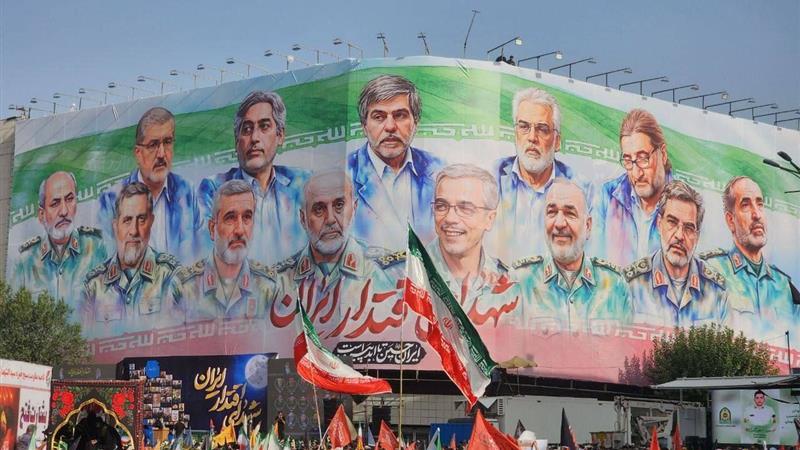 از پیکرهای پرچمپوش تا ستونهای وحدت؛ شکست جنگ ترکیبی با پرچم همبستگی ملی