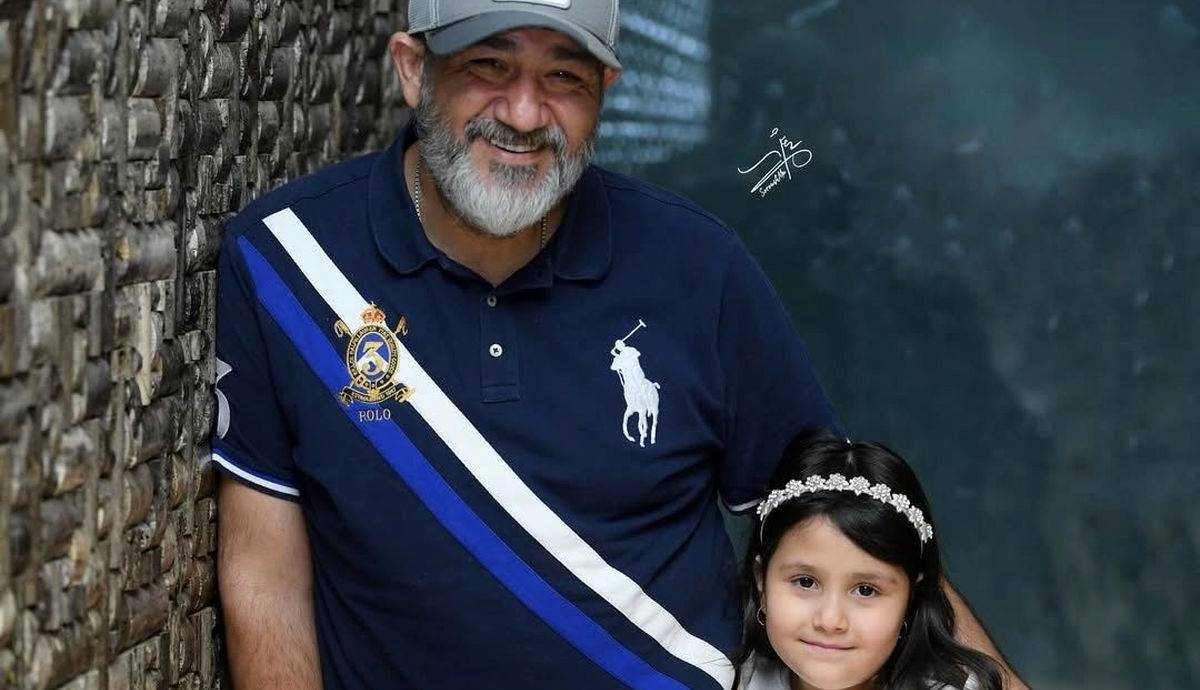 چهره ها/ عکسی زیبا از مهران غفوریان و دخترش