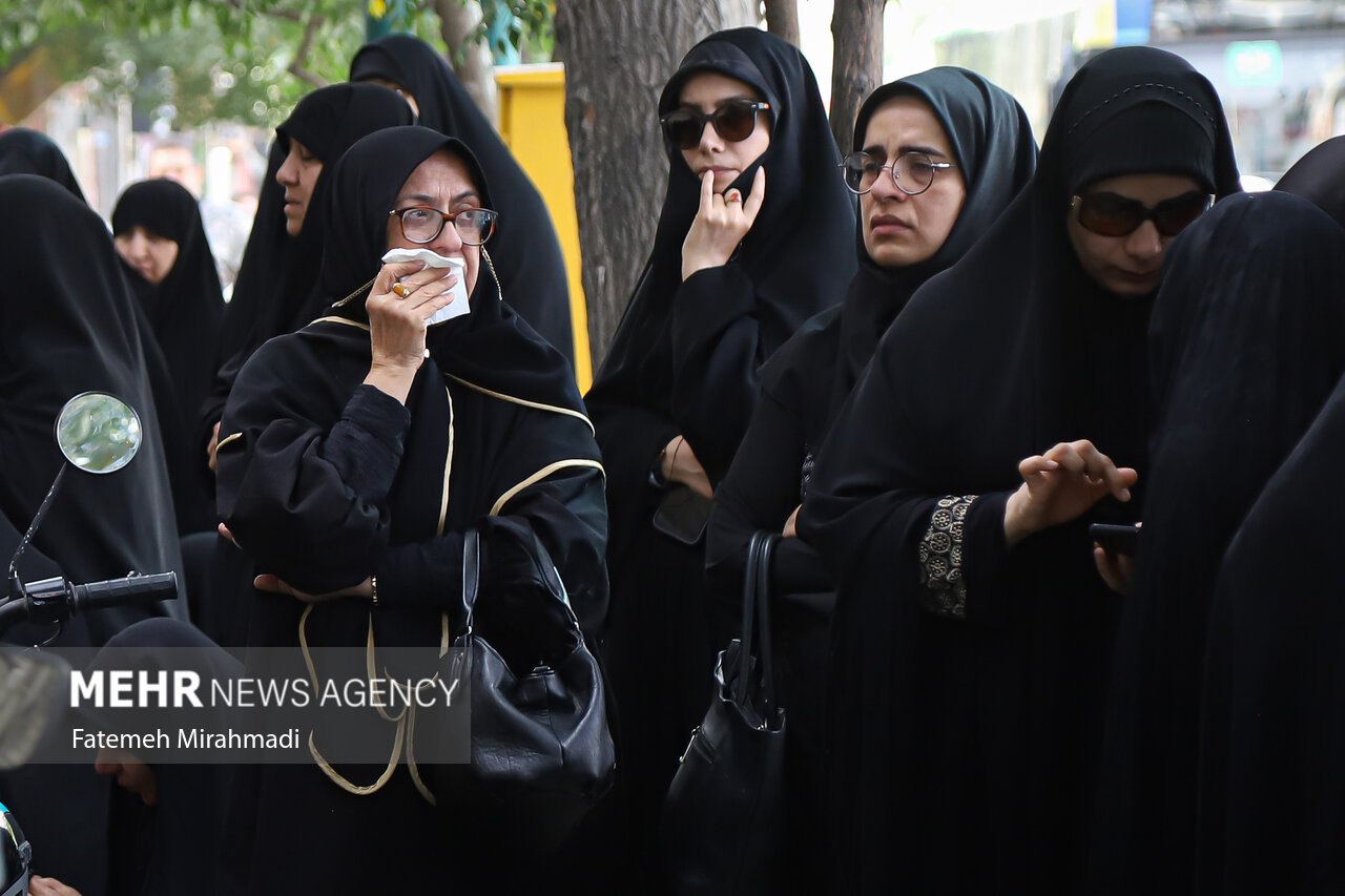 مراسم تشییع پیکر سردار شهید حاج محمدحسن محقق