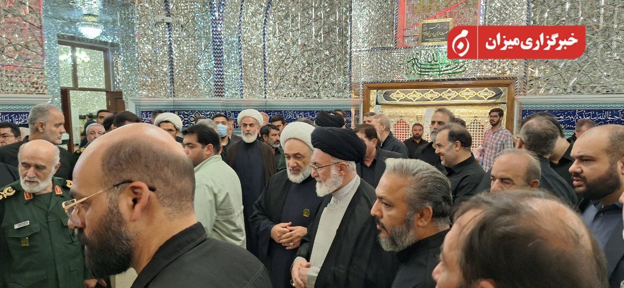 حضور مسئولان لشکری و کشوری   
