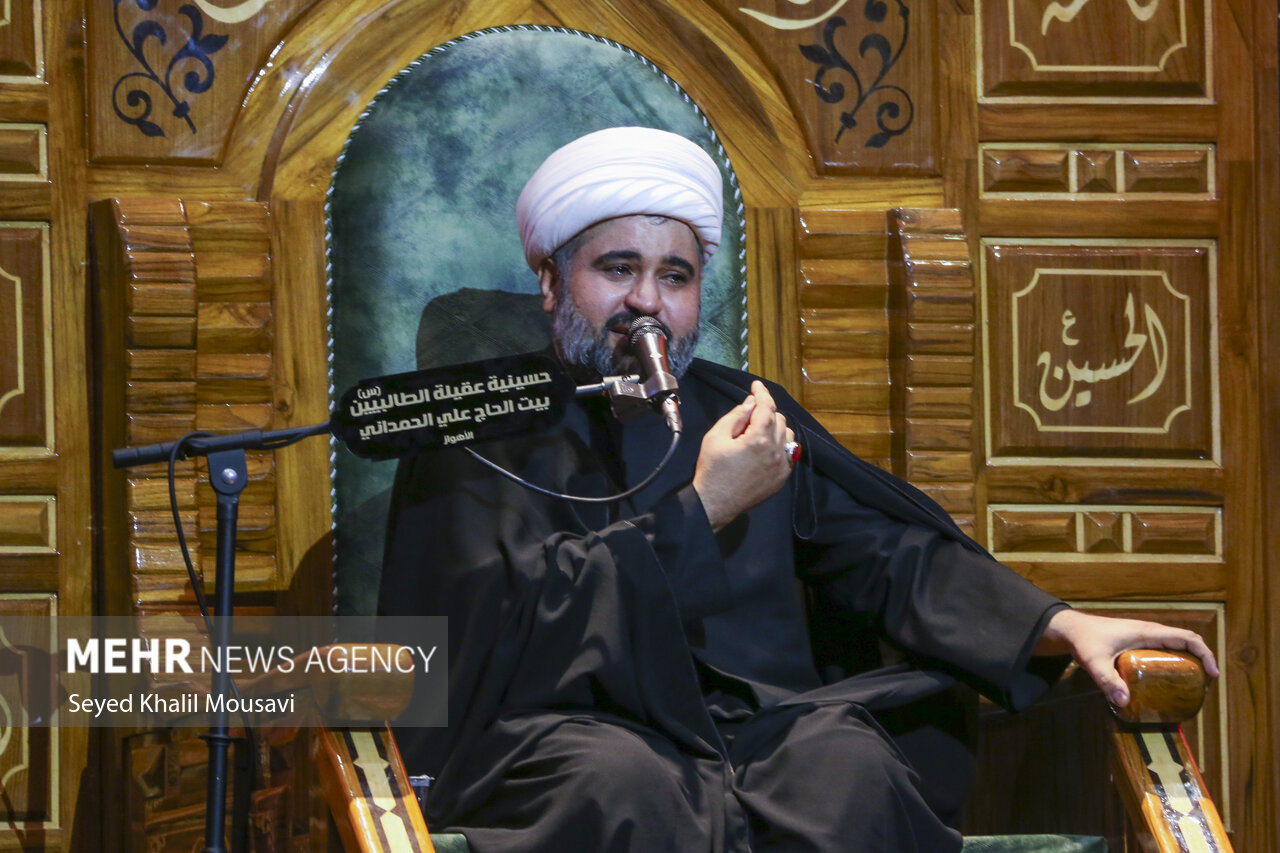 عزاداری شب سوم ماه محرم در اهواز