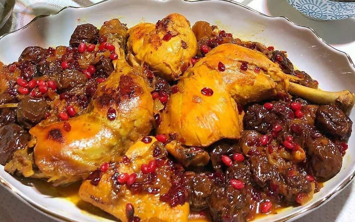 همه عاشق این خورشت مرغ و آلو میشن