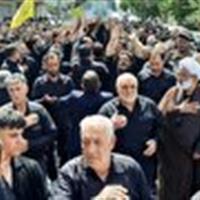 تشییع پیکر پاک و مطهر شهید حسین عبدی  در مهر شهر