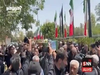 تصاویری از تشییع باشکوه پیکر سردار محقق در بهشت زهرا