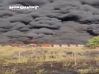 آتش‌سوزی در مادرید ۳۰ دستگاه خودرو را طعمه حریق کرد