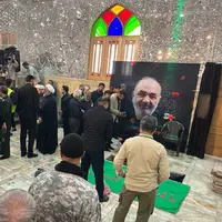 آماده‌سازی آرامگاه شهید سلامی در حرم حضرت عبدالعظیم