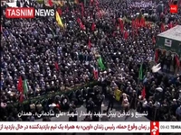 رجزخوانی دختر شهید شادمانی علیه رژیم صهیونیستی