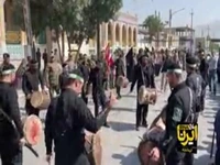 تشییع پیکر شهید اقتدار ایران در کرمانشاه