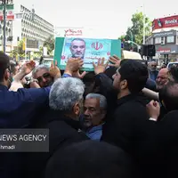 مراسم تشییع پیکر سردار شهید حاج محمدحسن محقق