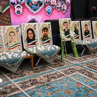 مراسم گرامیداشت شهدای قزوینی جنگ تحمیلی ۱۲ روزه