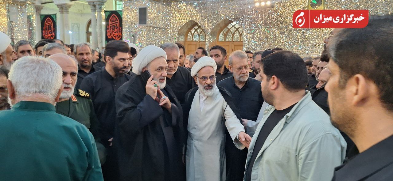 حضور مسئولان لشکری و کشوری   